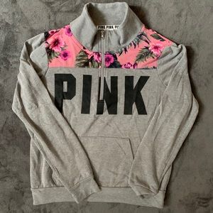 Victoria Secret’s Pink half zip sweatshirt